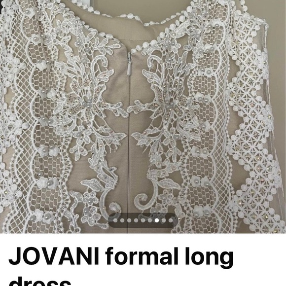 NEW with tags Jovani wedding gown Size 2 with tags no alterations smoke free - Picture 8 of 12